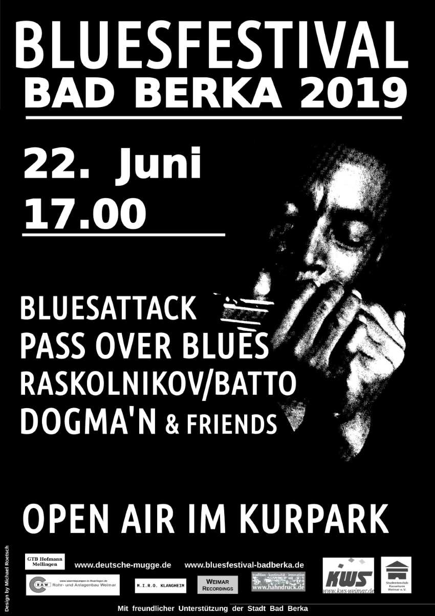 2019 Bluesfestival Plakat850